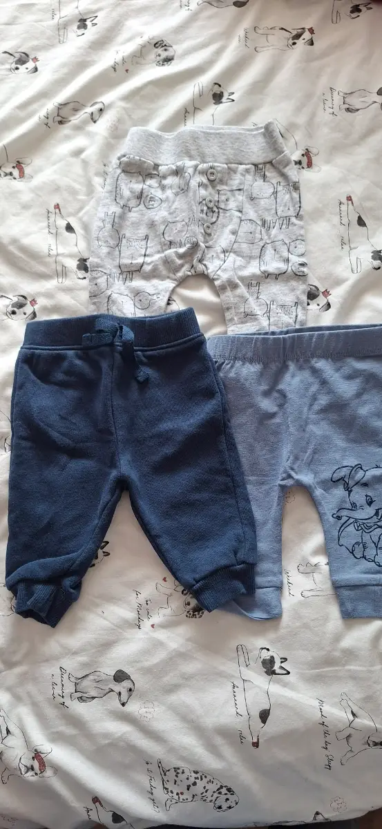 3 leggings bundle, 0-3 months
