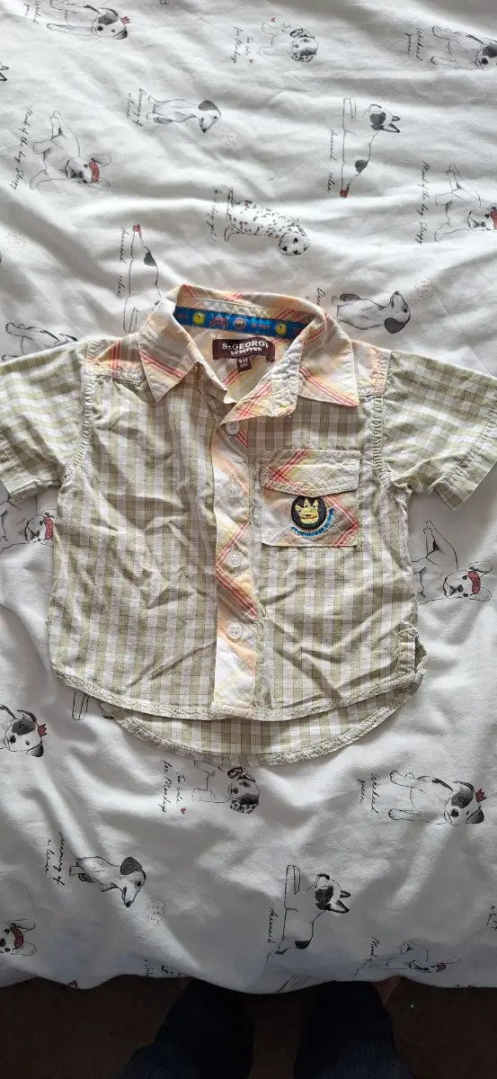 St George shirt, 9-12 months