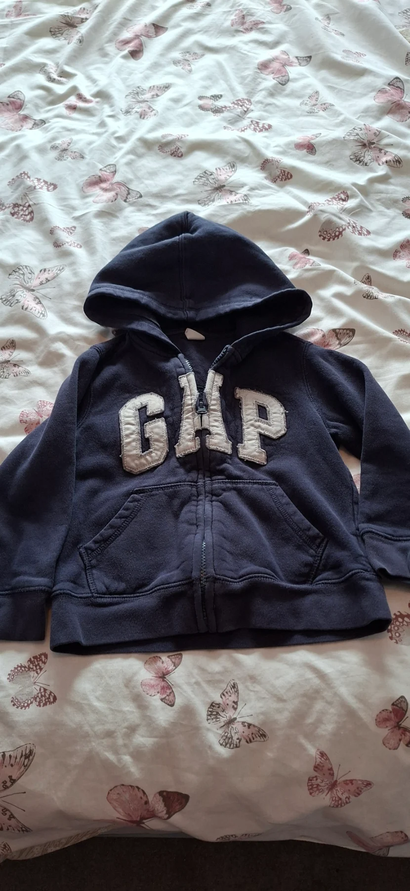 Baby gap, zip up hoodie, 5 years
