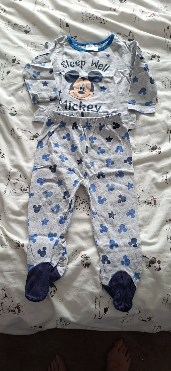 Disney baby pyjamas, 9-12 months