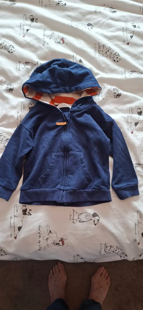 John Lewis hoodie, 3-6 months