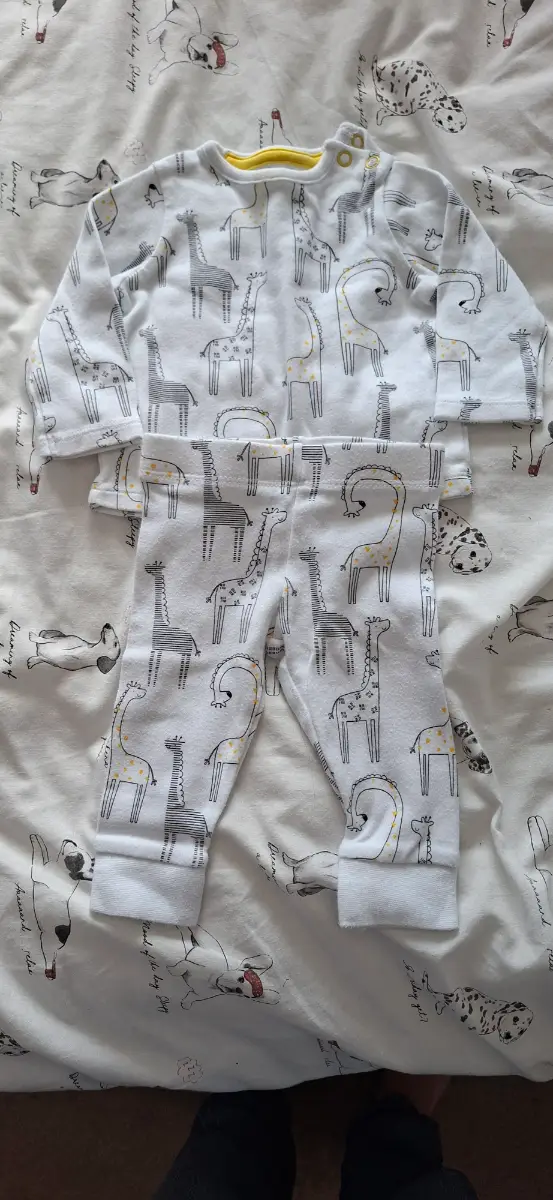F&F trousers & top set, up to 3 months