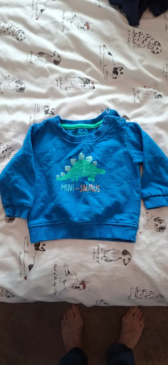 Peacocks sweatshirt, 3-6 months