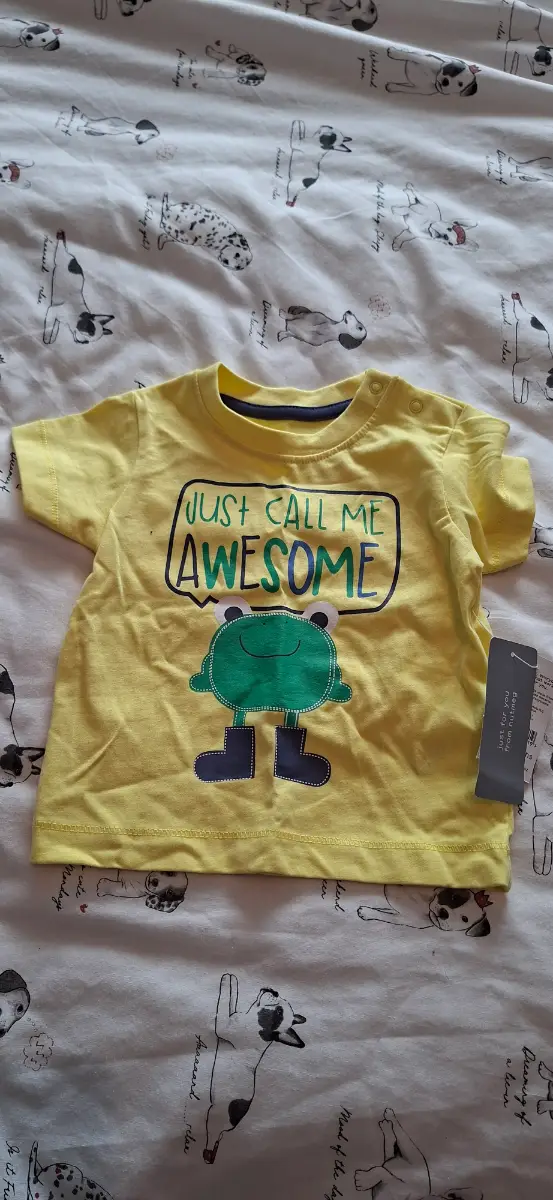 Nutmeg tshirt, 3-6 months