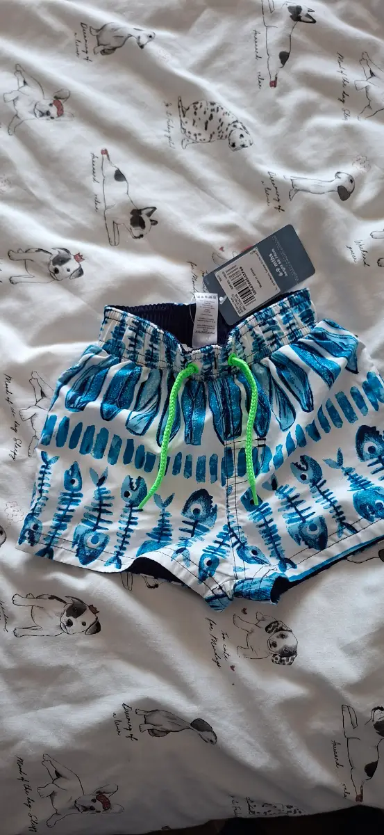 TU swim trunks, 6-9 months