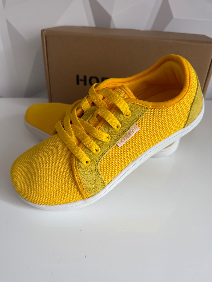 Original Hobiber barefoot trainers with box size 4 uk