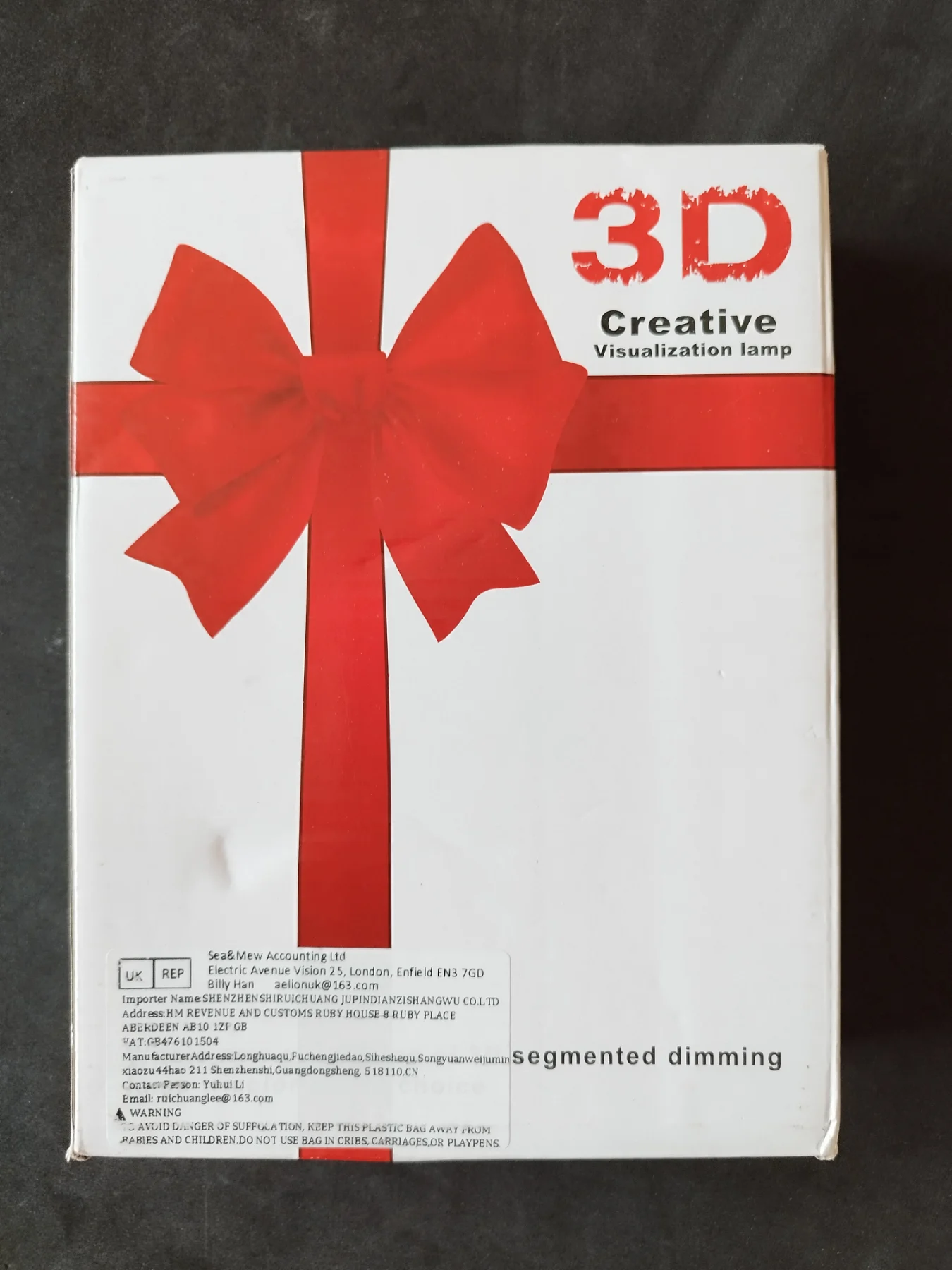 New 3D LED Creative Visualization Lamp – Mom