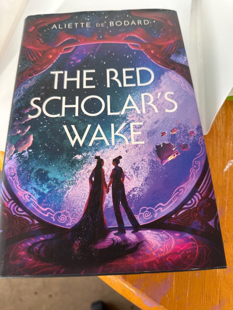Red scholars wake by Aliette de bodard