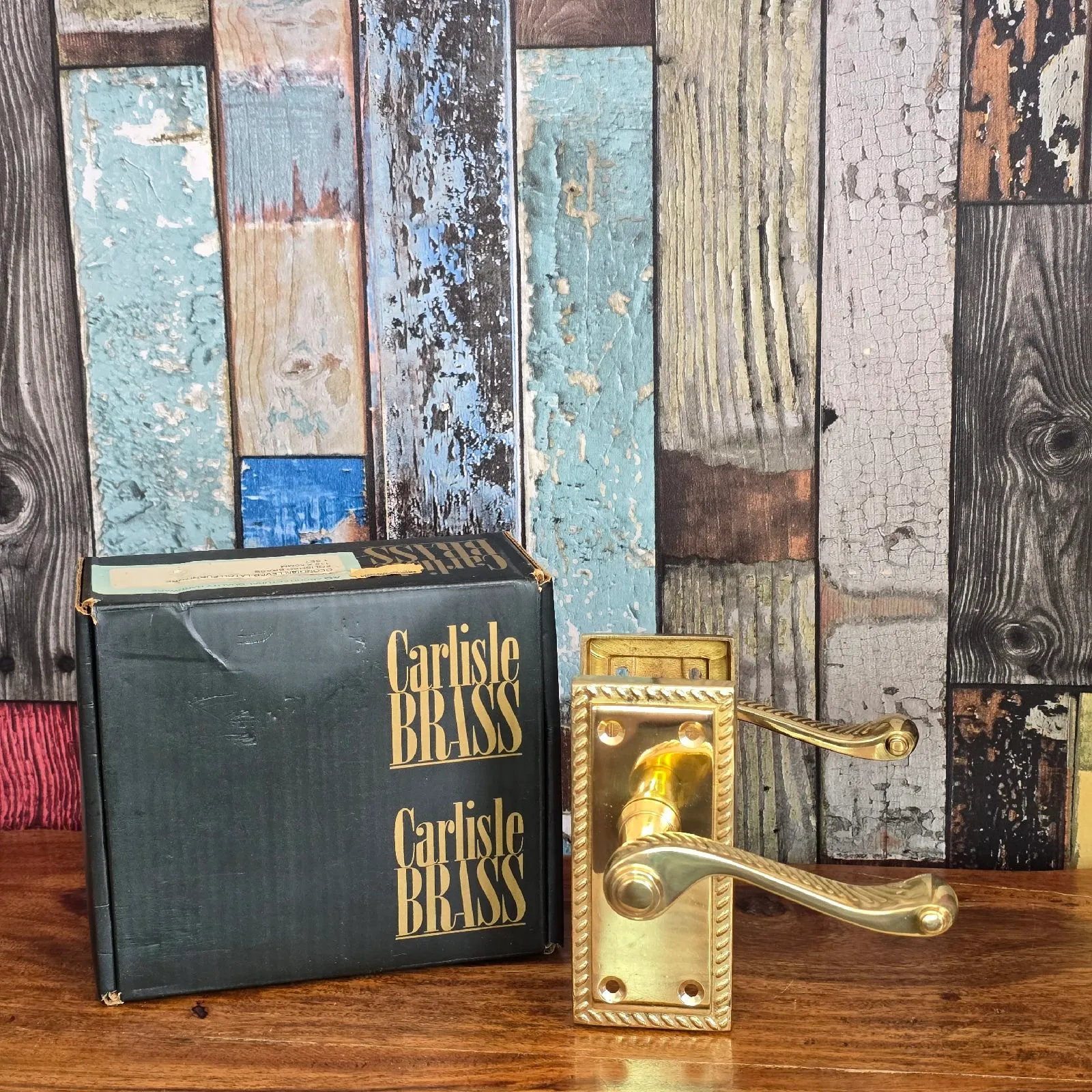Carlisle Brass Georgian Polished Brass Lever Latch 110 x 50 Door Handle Furnitur
