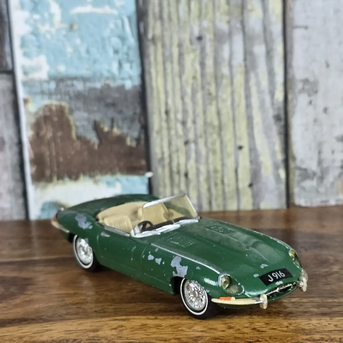 Vintage Green Dinky Matchbox Jaguar E Type 1967 Series Collectable Car Model 🚗