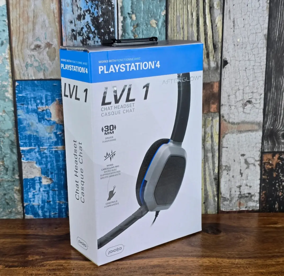 PlayStation 4 PDP Afterglow LVL 1 Wired Mono Chat Gaming Headset