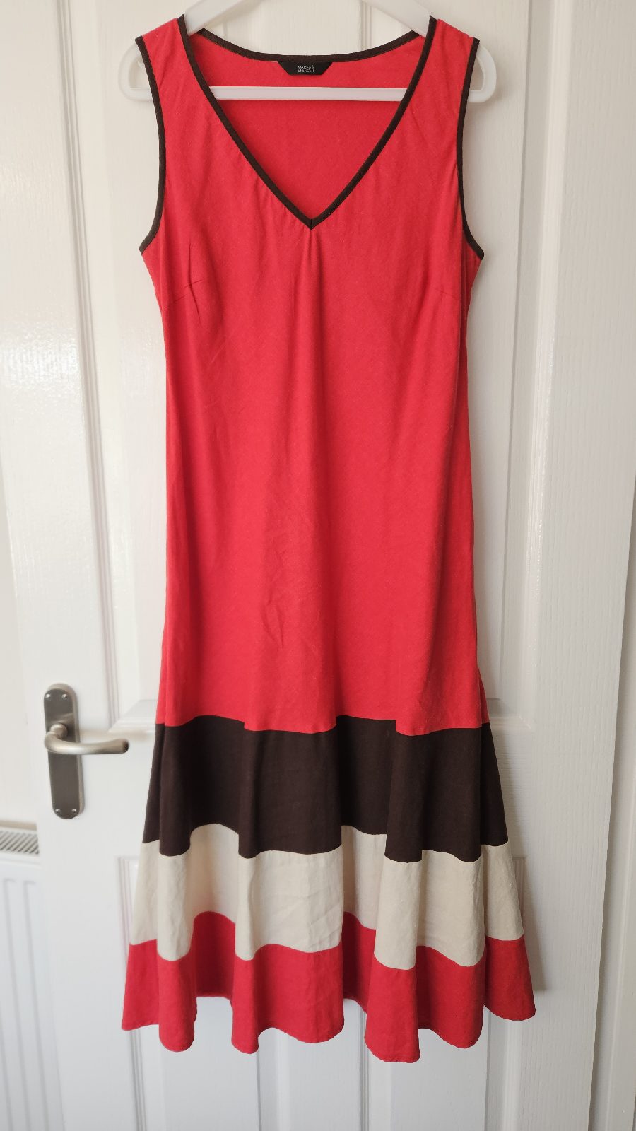 V-neck dress