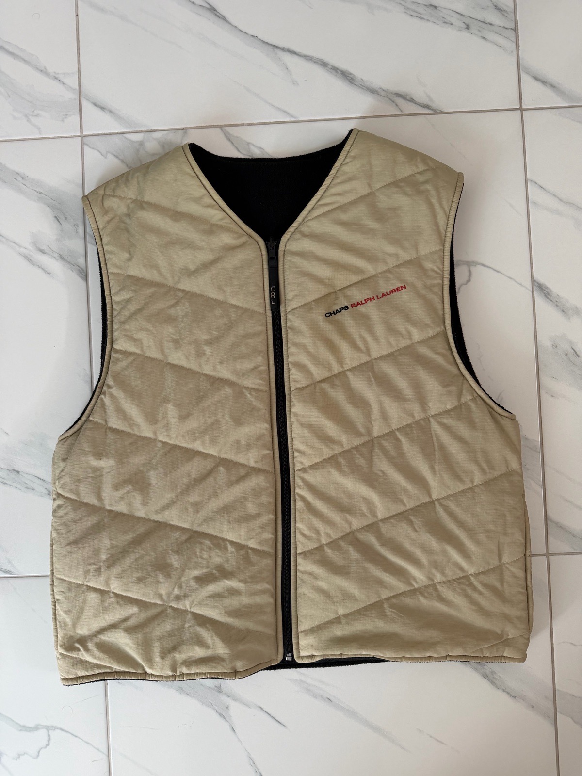 Ralph Lauren Chaps Reversible Gilet Body Warmer - Size XL