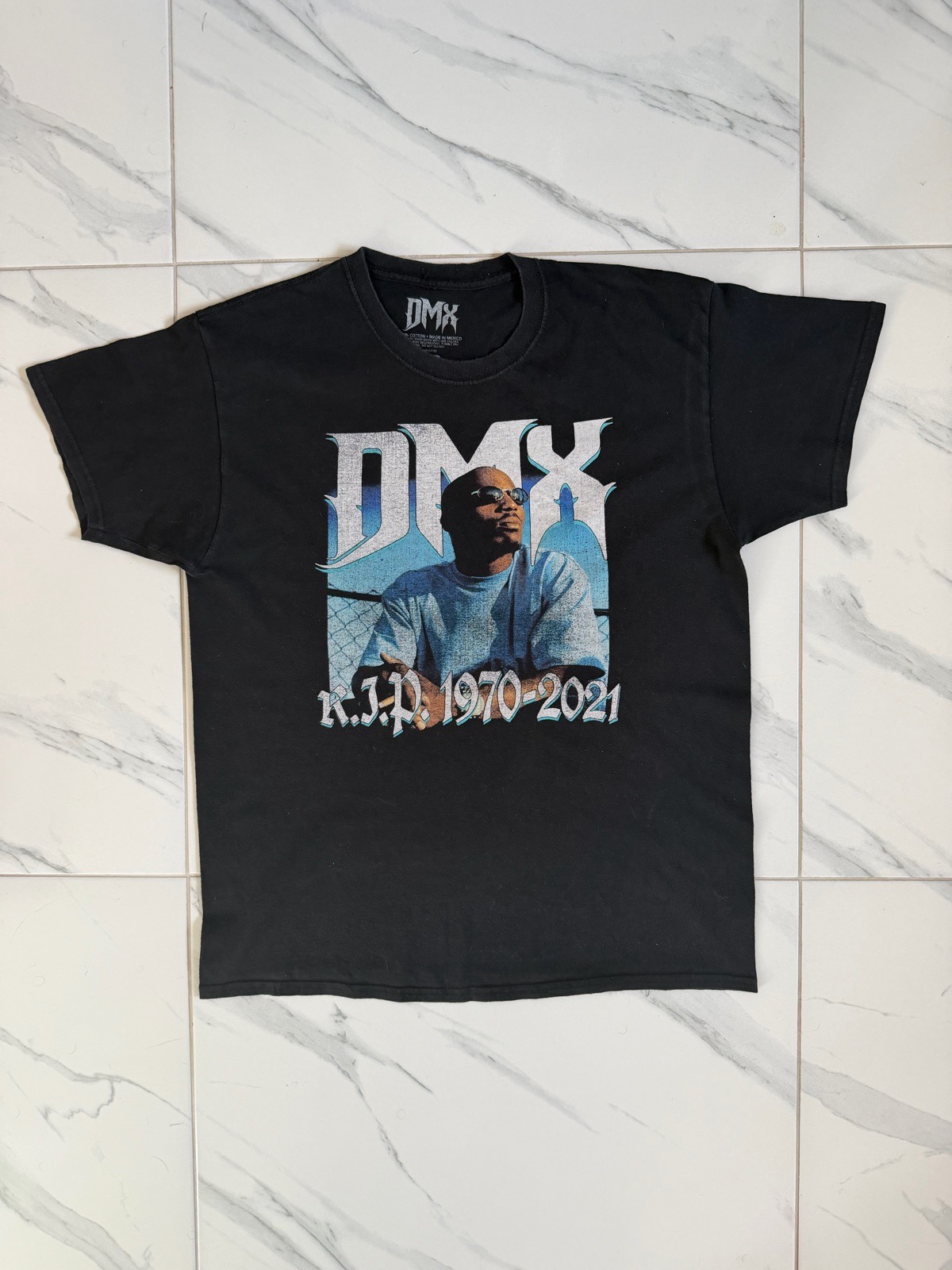 DMX Tour Merch Portrait Band T-Shirt - Size Large
