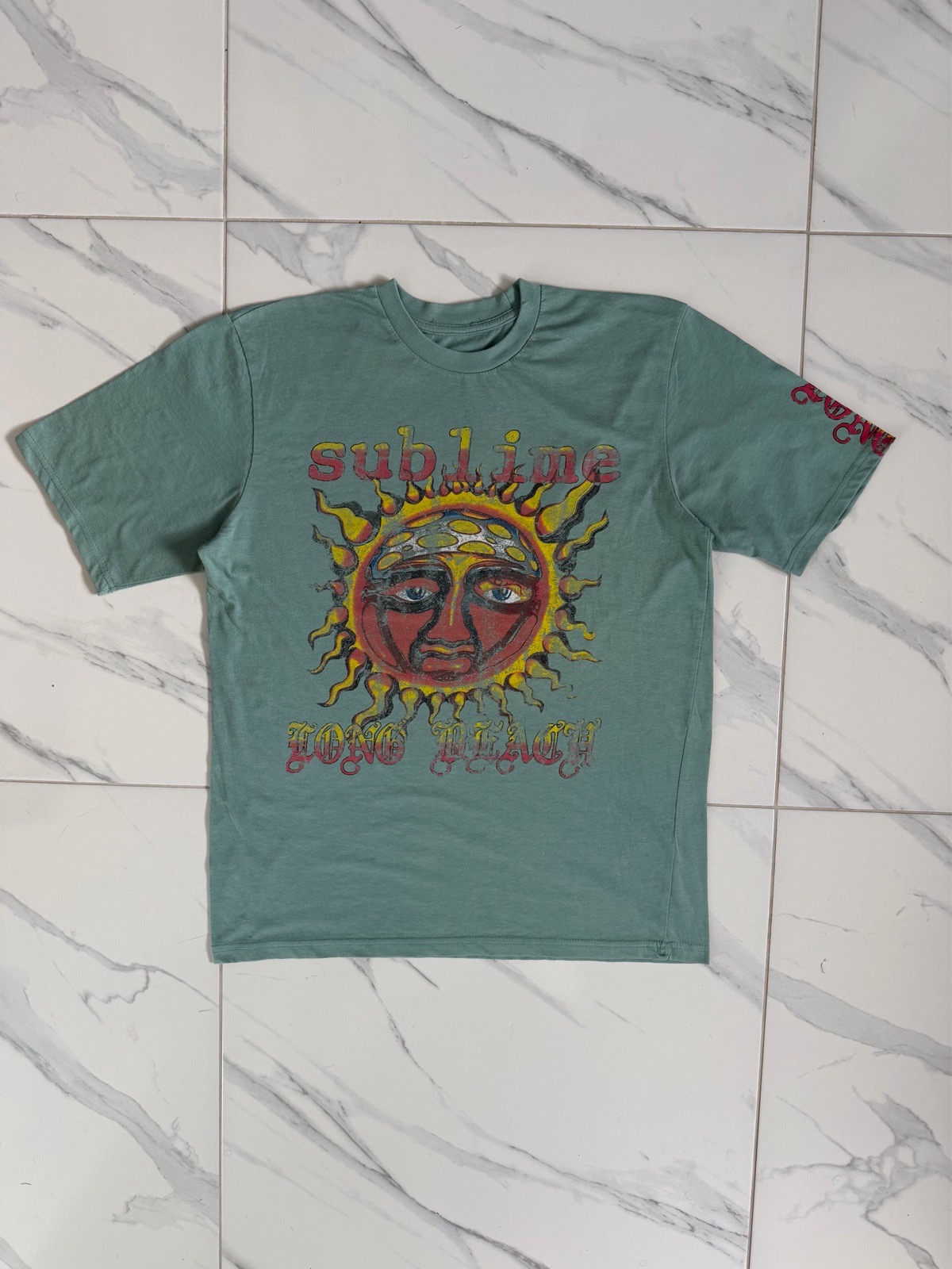 Official Sublime Long Beach Tour Merch Band T-Shirt - Size Large