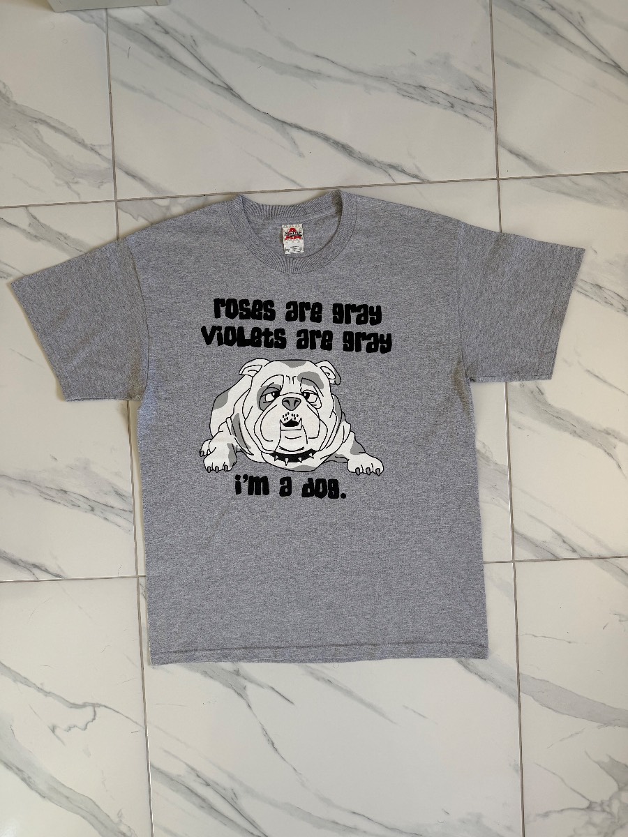 I’m A Dog Funny Quirky Humour Graphics T-Shirt - Size Large