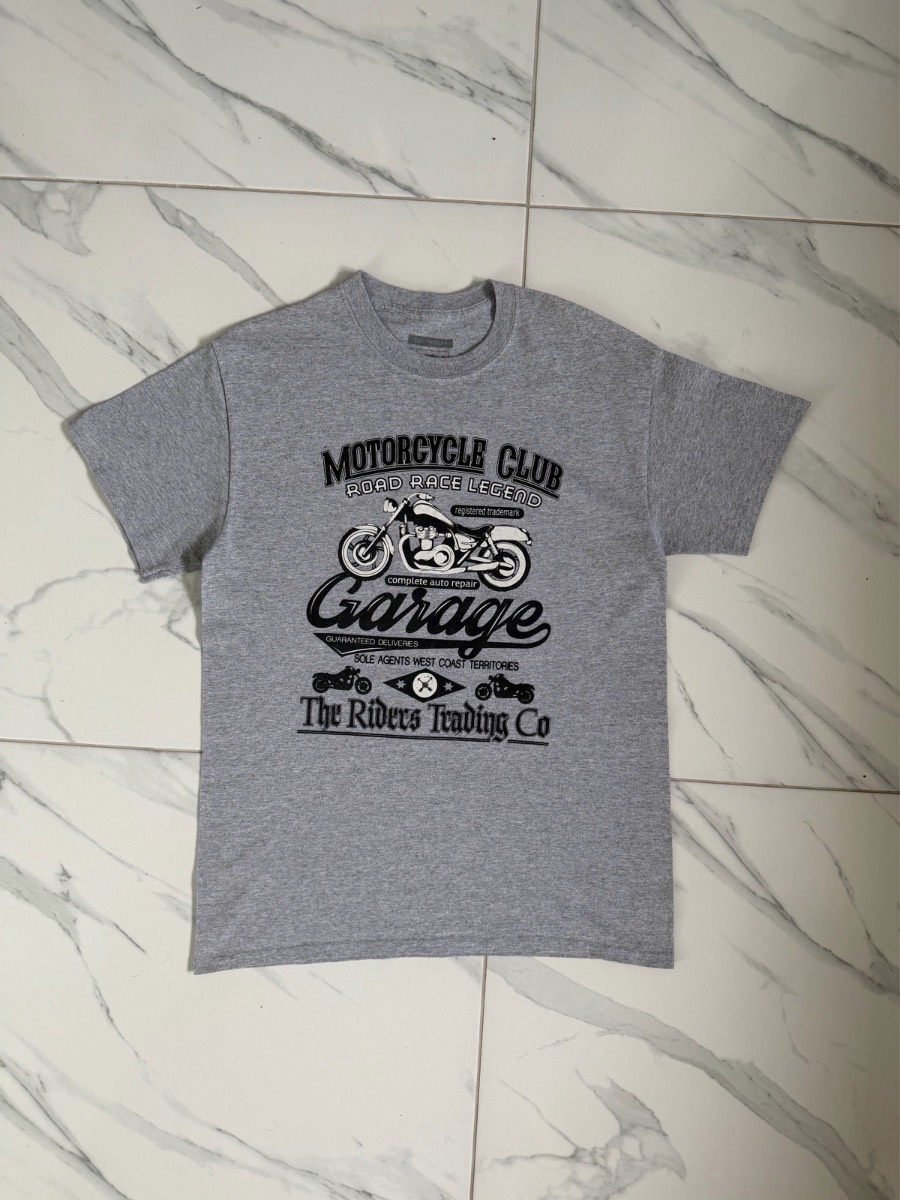 Motorcycle Club Graphics T-Shirt - Size Medium