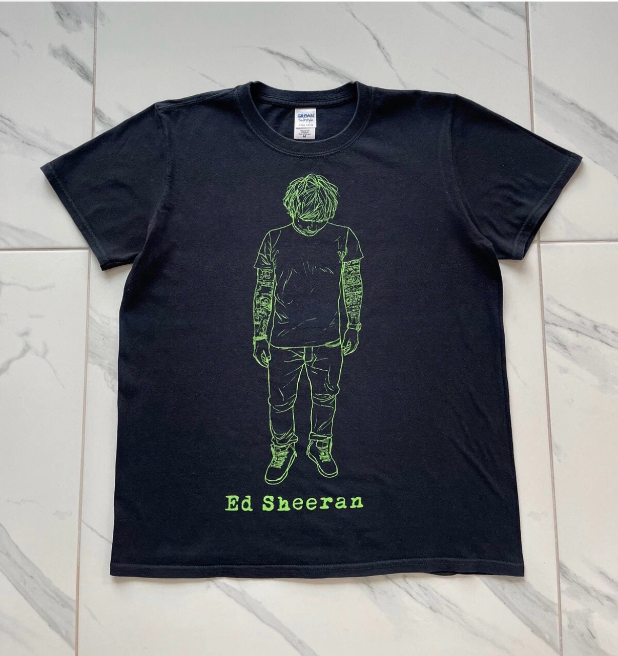 Ed Sheeran 2014 X Tour T-Shirt - Size Medium