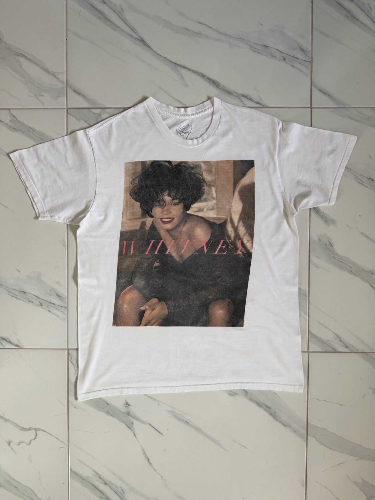 Whitney Houston Tour Merch Band T-Shirt - Size Large