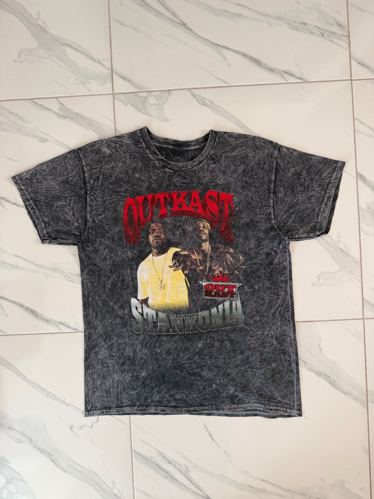 Official Outkast Stankonia Tour Merch Hip Hop Rap T-Shirt - Size Large