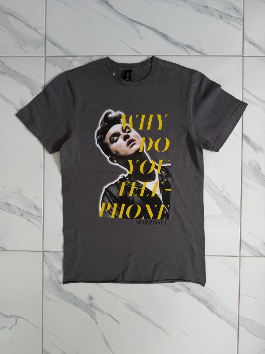 The Smiths Morrissey Graphics T-Shirt - Size Small