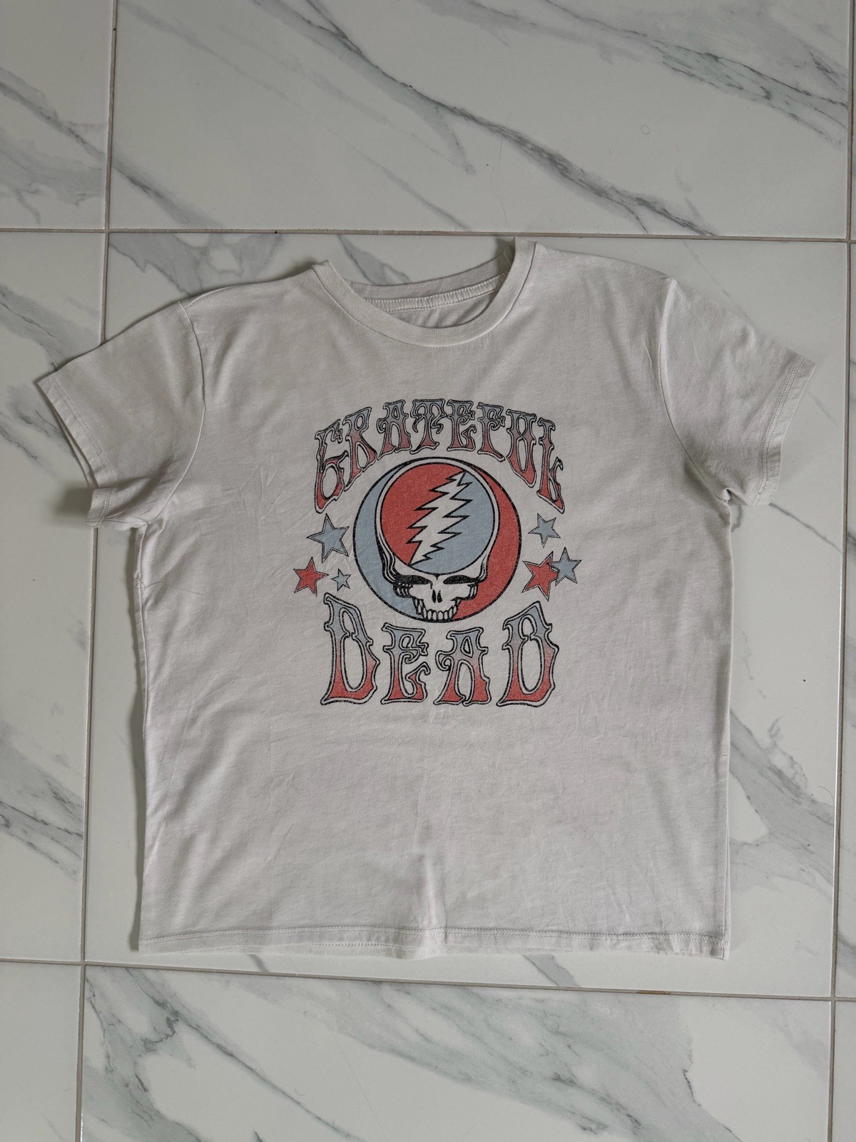 Grateful Dead Crop Top Women’s T-Shirt - Size Small