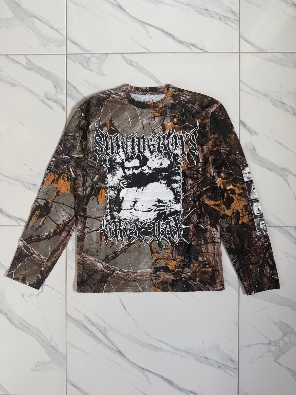 G59 Records $uicideboy$ Grey Day Realtree camo long-sleeve - Size Medium