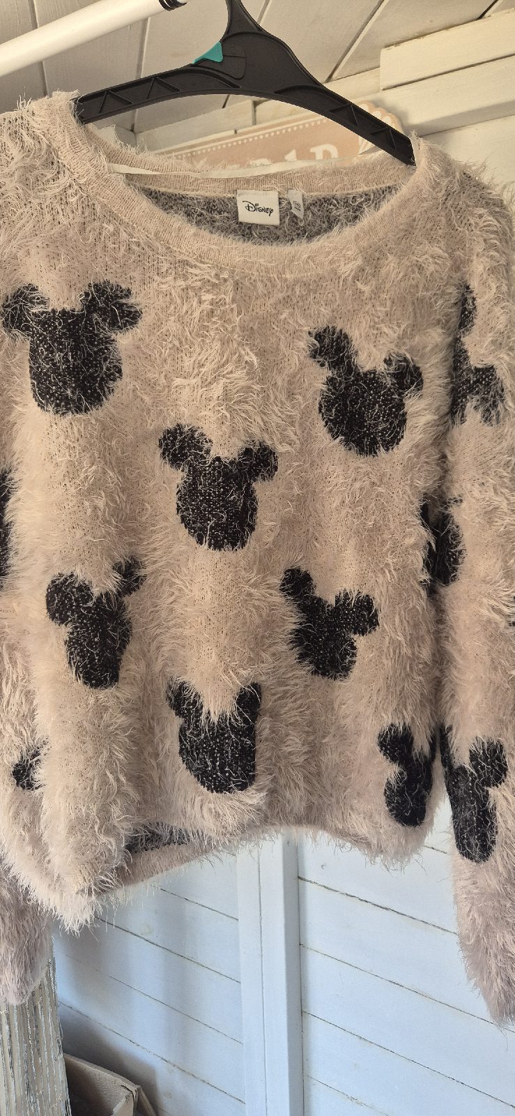Disney size 18 fluffy winter jumper