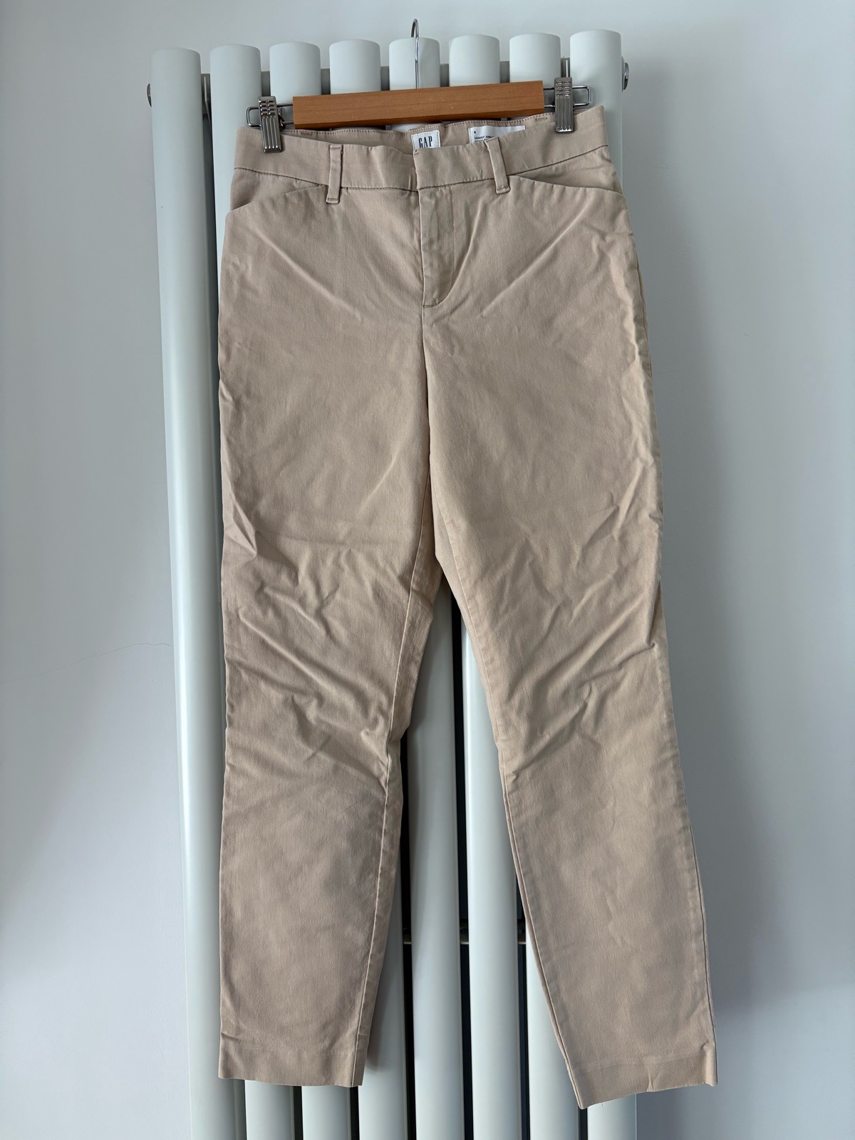 Gap - Beige Chino Style Trousers - Size uk 8/us 4