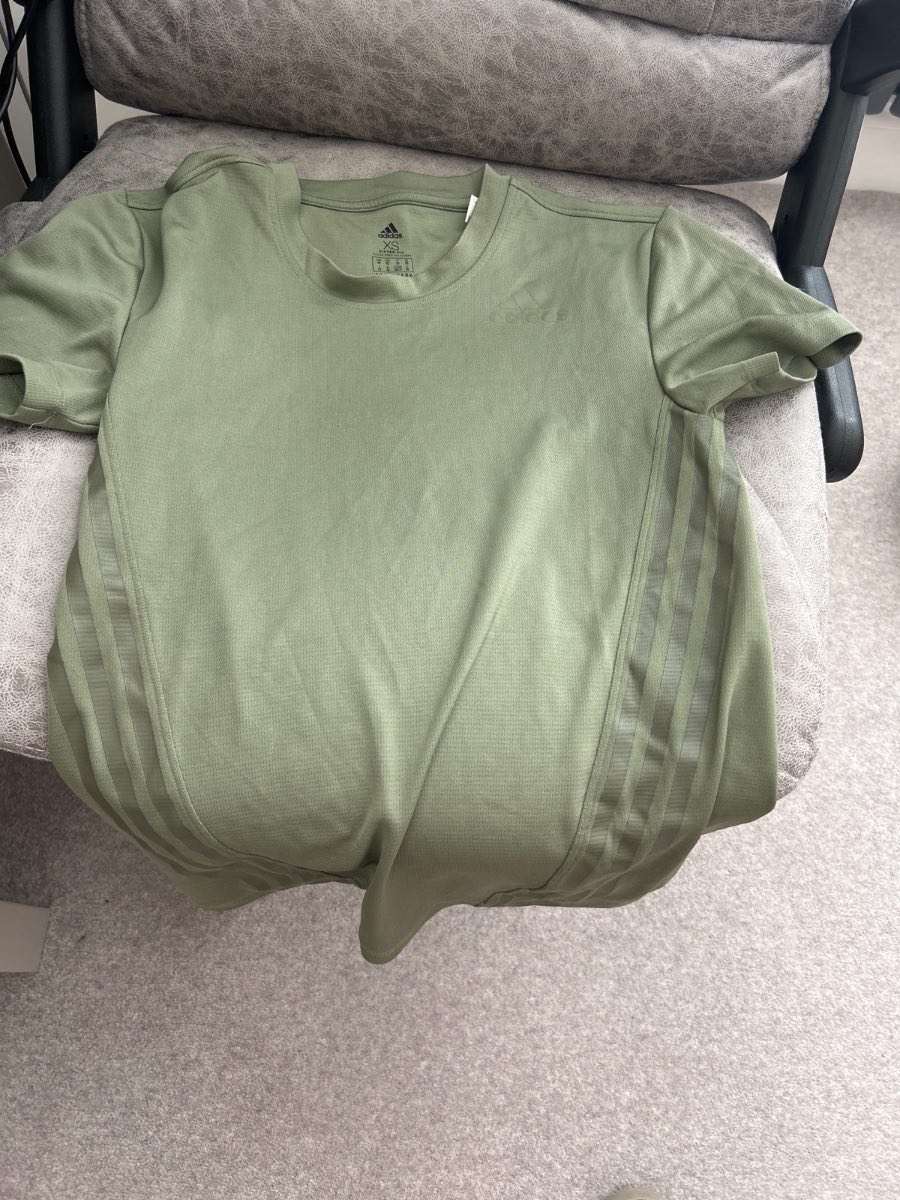 Khaki Adidas top