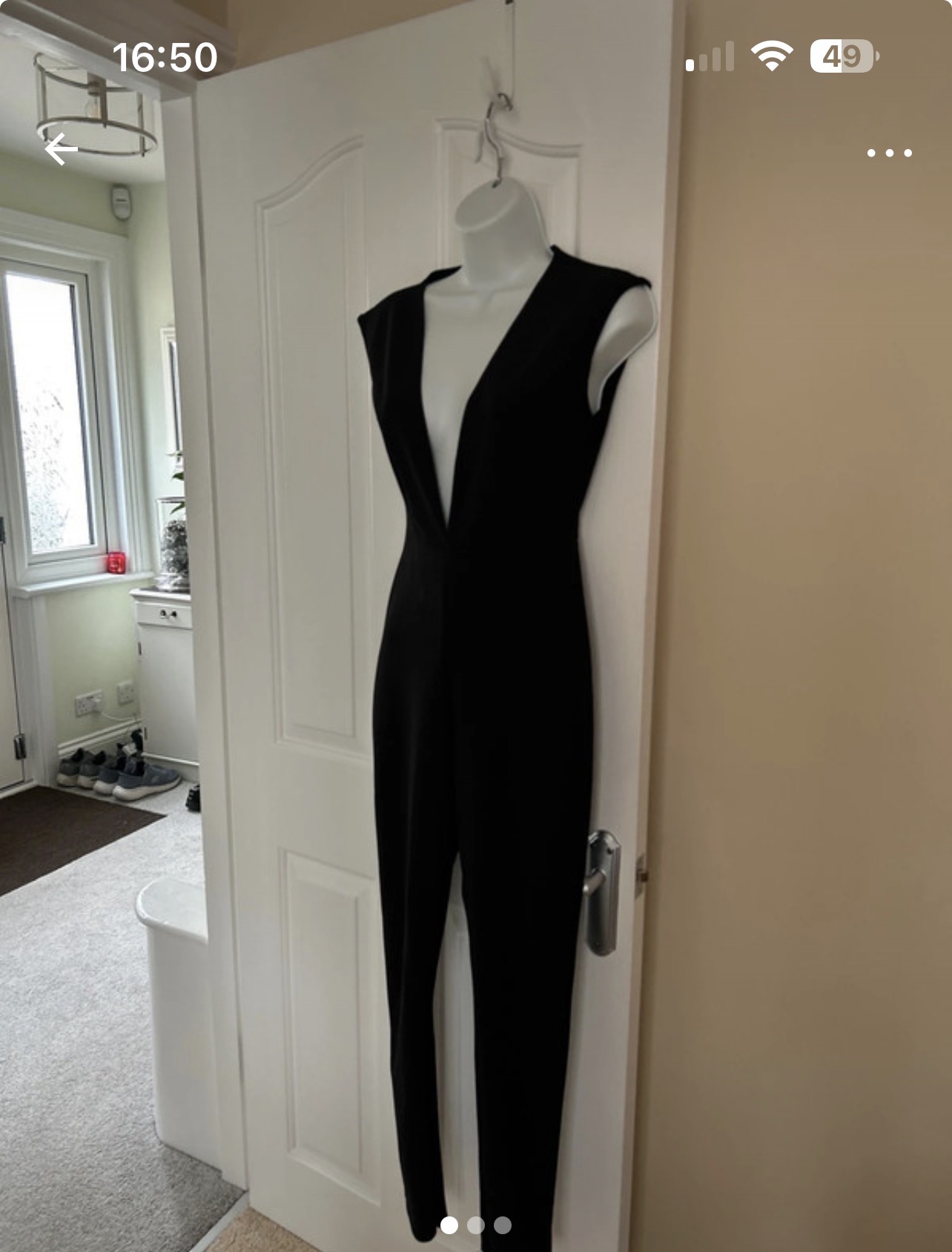 Black junpsuit