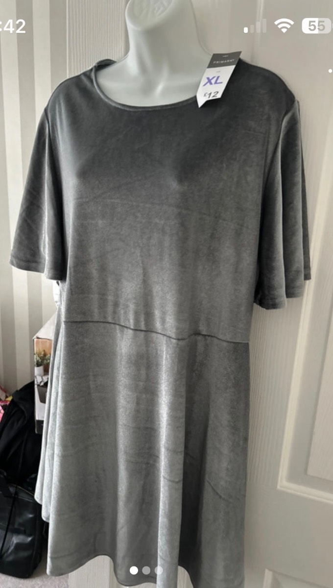 Silver dress