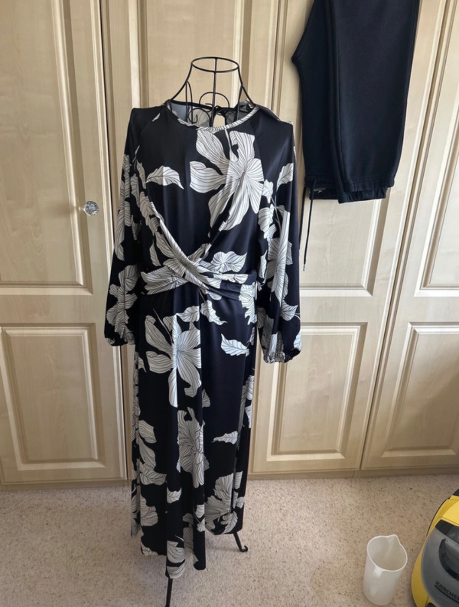 Black & white dress