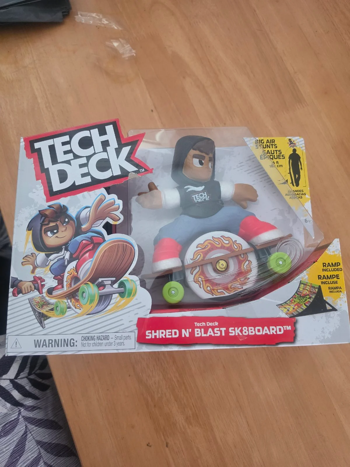 Tech deck shred n blast
