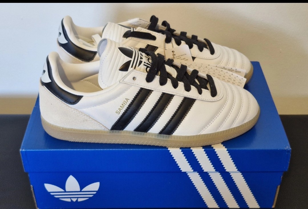 Adidas Samba JP. White-Black. Size 6.5. Brand new in full box