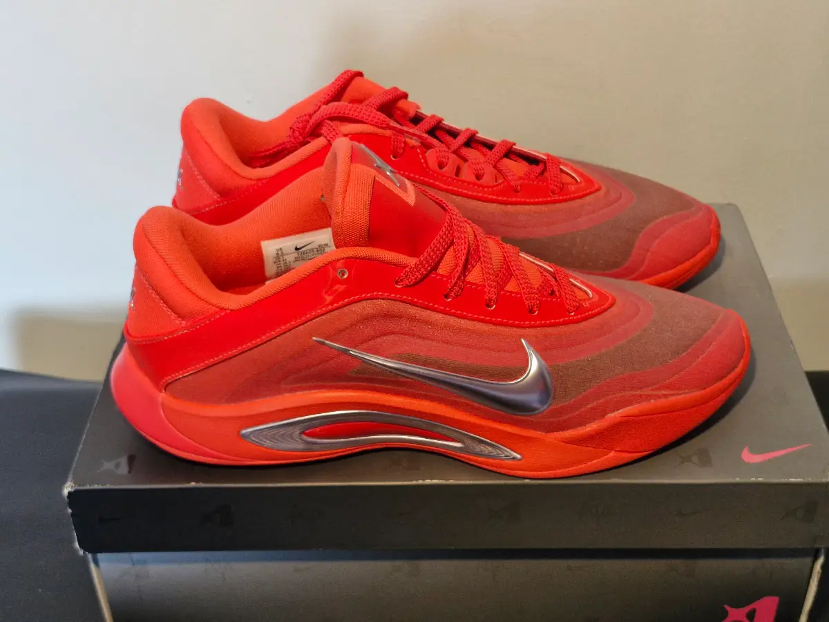 Nike A' ja Wilson A 'One Basketball Shoe. Bright Crimson. Size 7. Brand new in box
