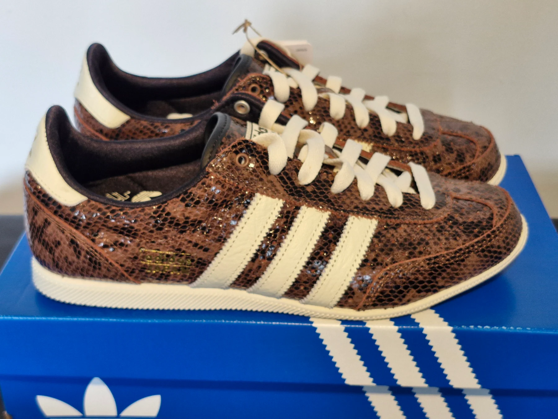 Adidas Womens Japan. Brown. Size 7. Brand new in full box
