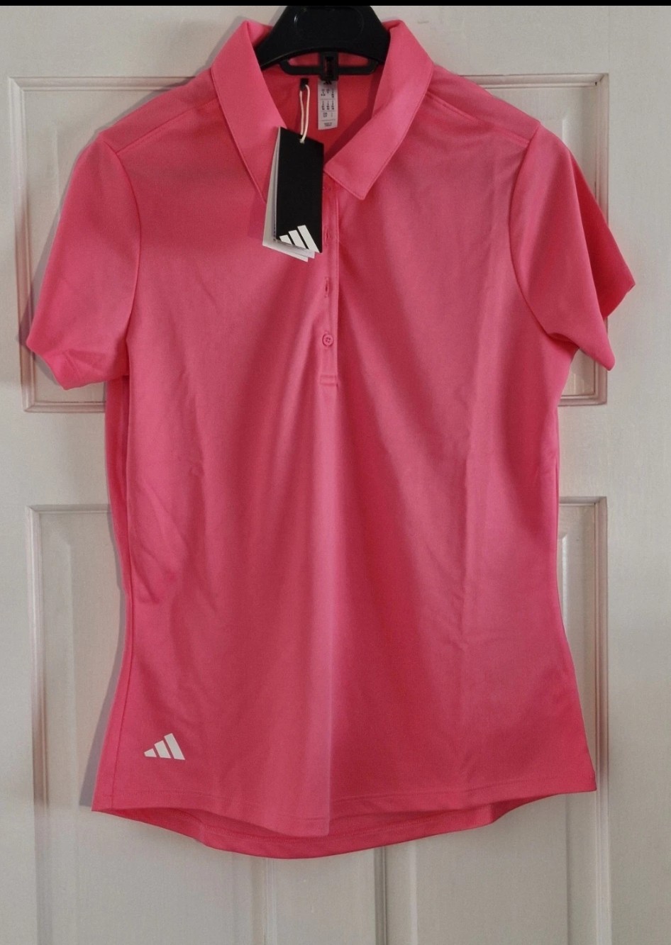 Adidas Women's Golf Polo Shirt. Punk Size Small. BNWT