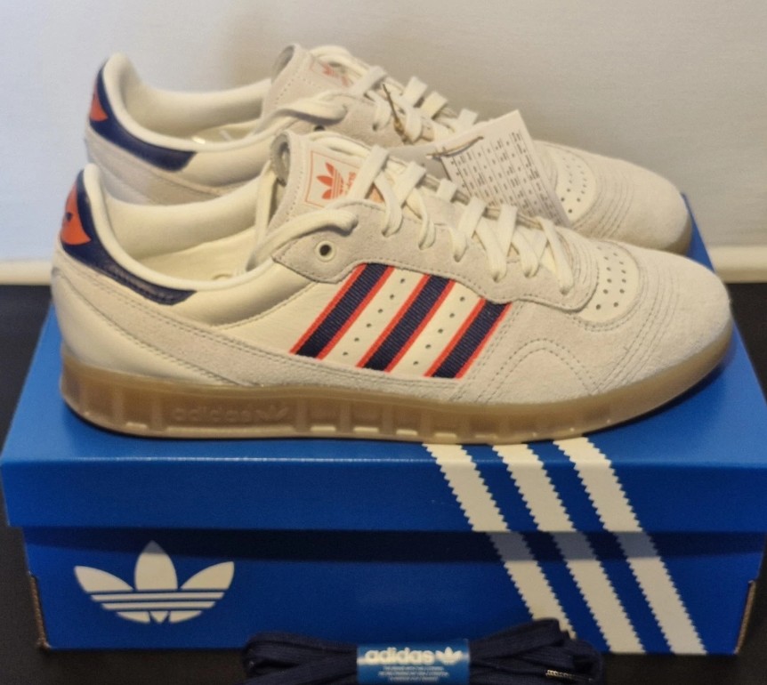 Adidas Handball Top RM. Crystal White. Size 10. Brand new in full box