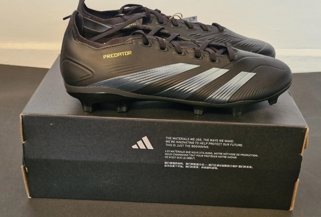 Adidas Predator League FG. Black. Size 7.5. Brand new