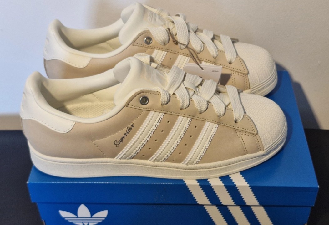 Adidas Superstar. Sand Strata. Size 6. Brand new in box