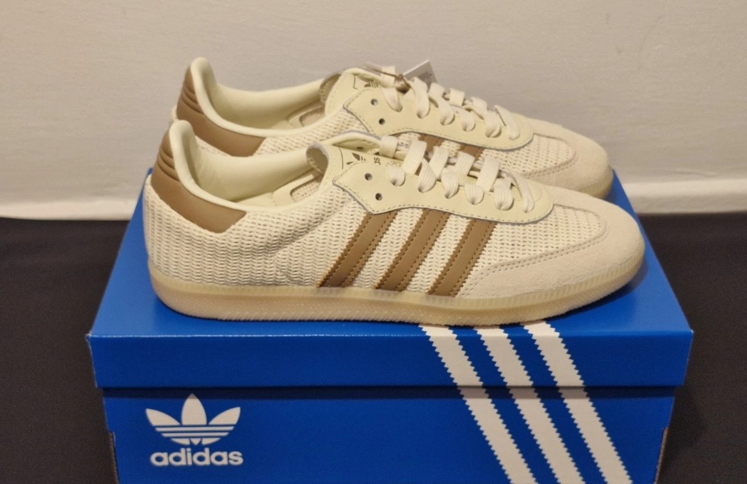 Adidas Samba OG. Cream. Size 7.5. Brand new in box