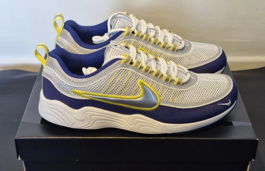 Nike Air Zoom Spiridon SP. Deep Royal Blue-Yellow. Size 8. Brand new Boxed