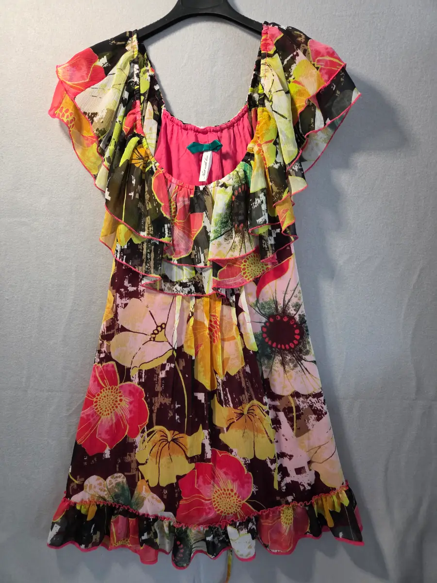 Next with Love Floral pattern Summer Dress UK 12