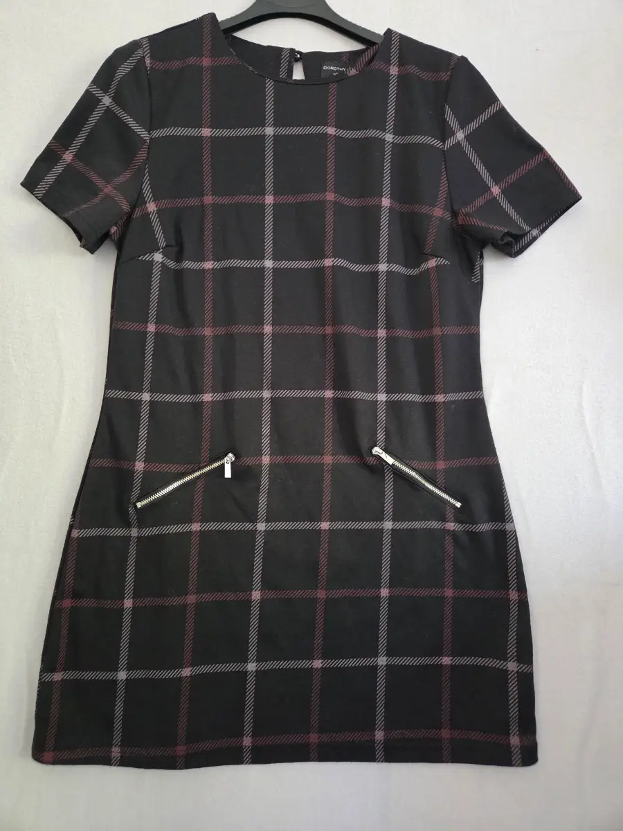 Dorothy Perkins Short Sleeved Shift Dress UK 10