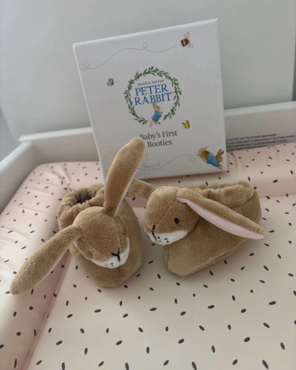 Peter rabbit booties