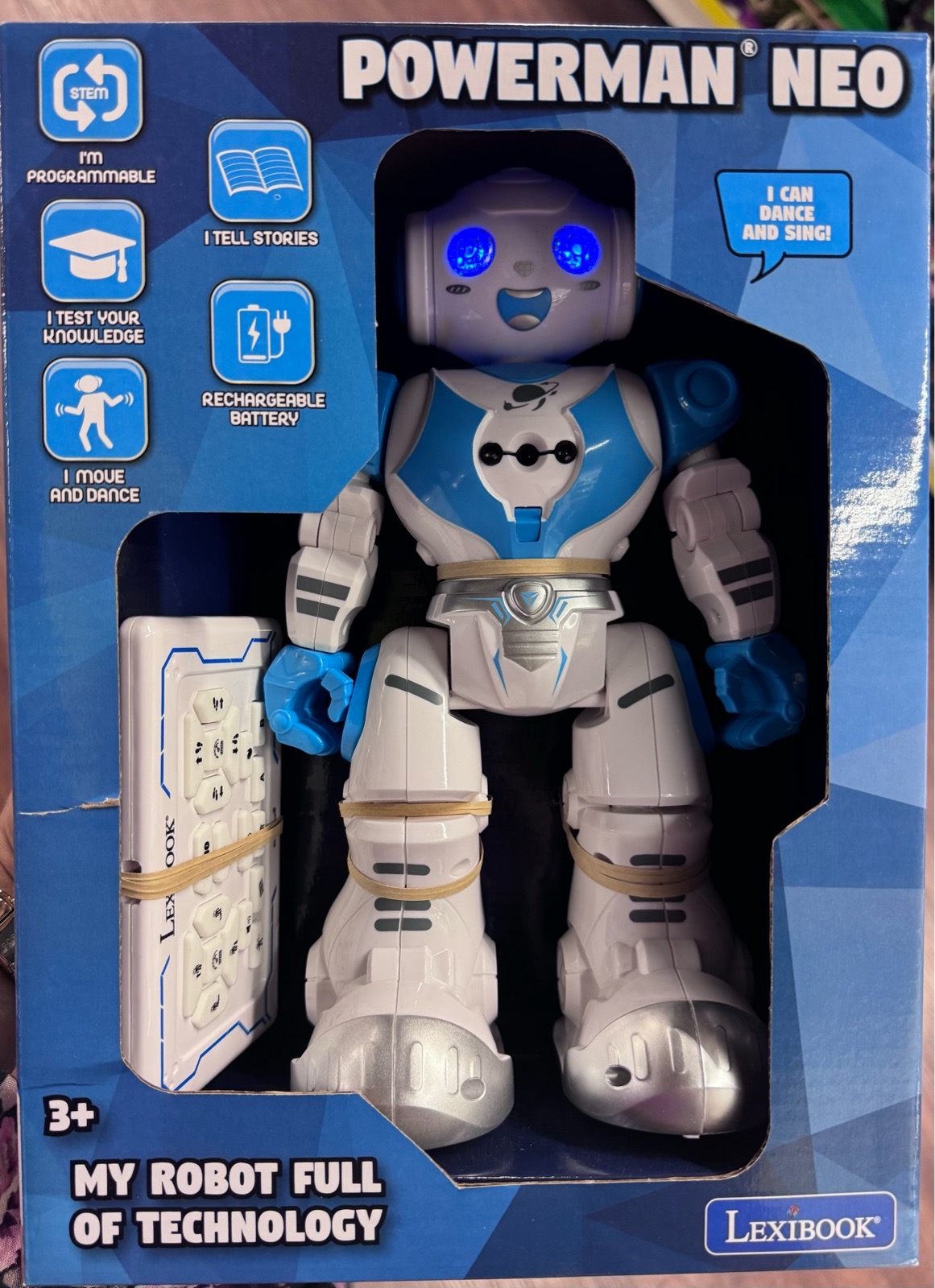 Lexibook POWERMAN NEO My Robot Full Of Technology 3+