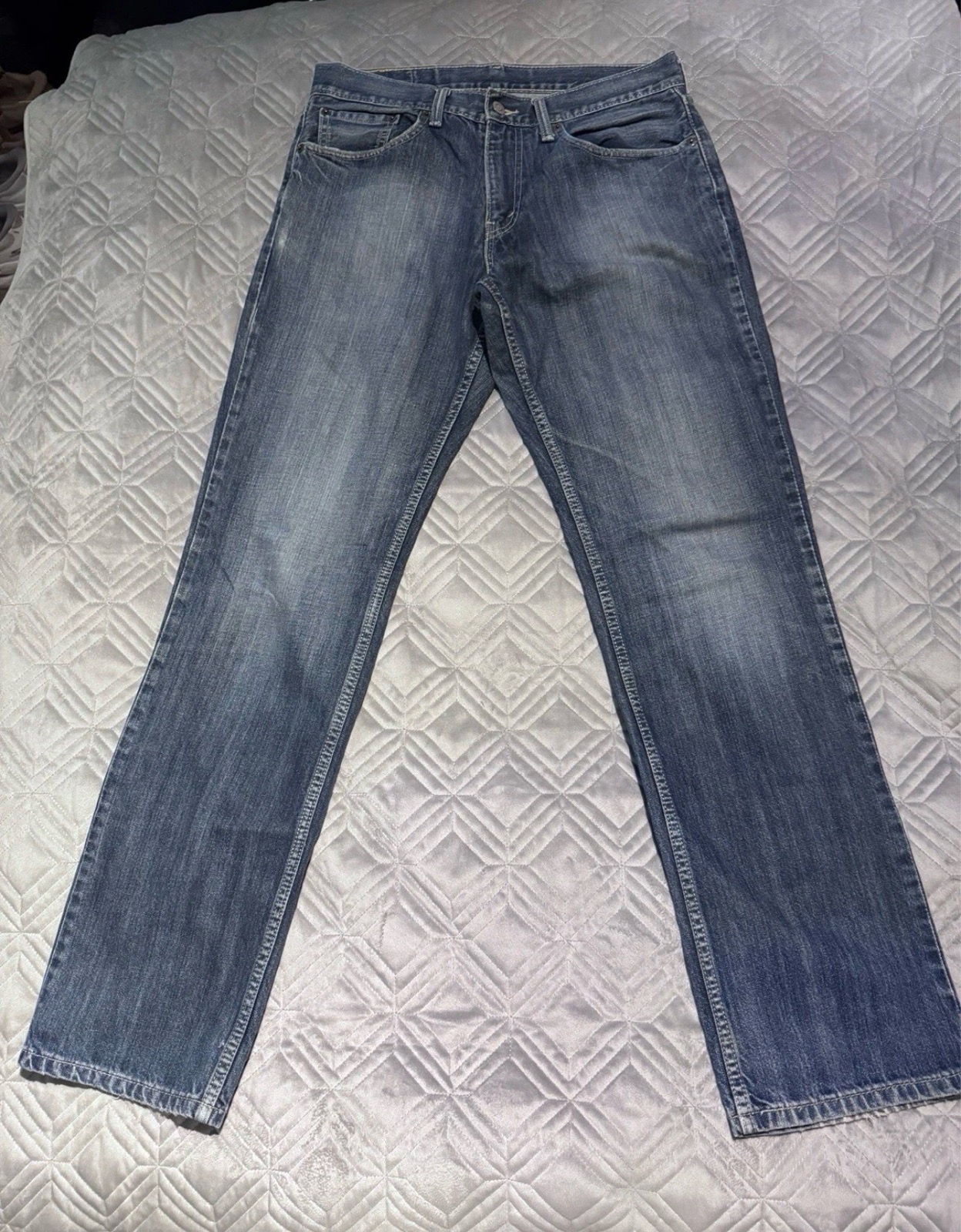 Levi’s 531 Men’s Straight Leg Jeans Blue W34 L34 Classic Denim Red Tab