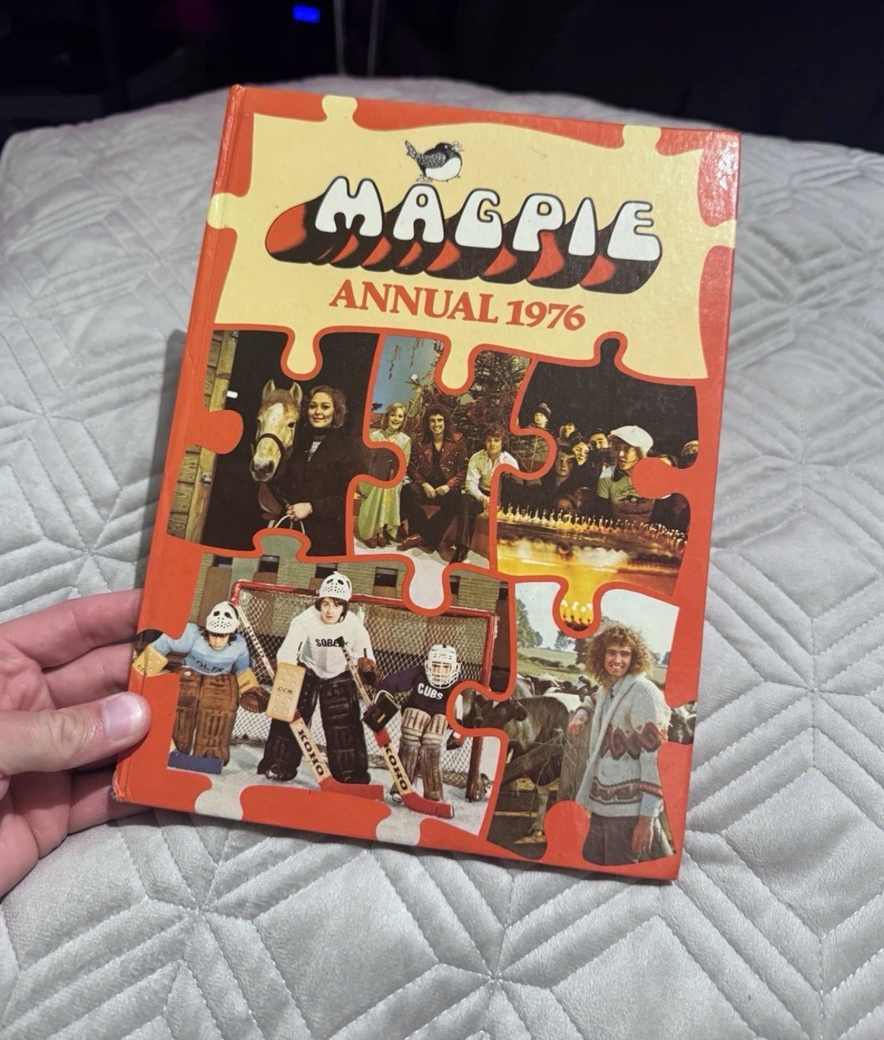 Vintage Magpie Annual 1976 Hardback Book Retro TV Children’s Collectable