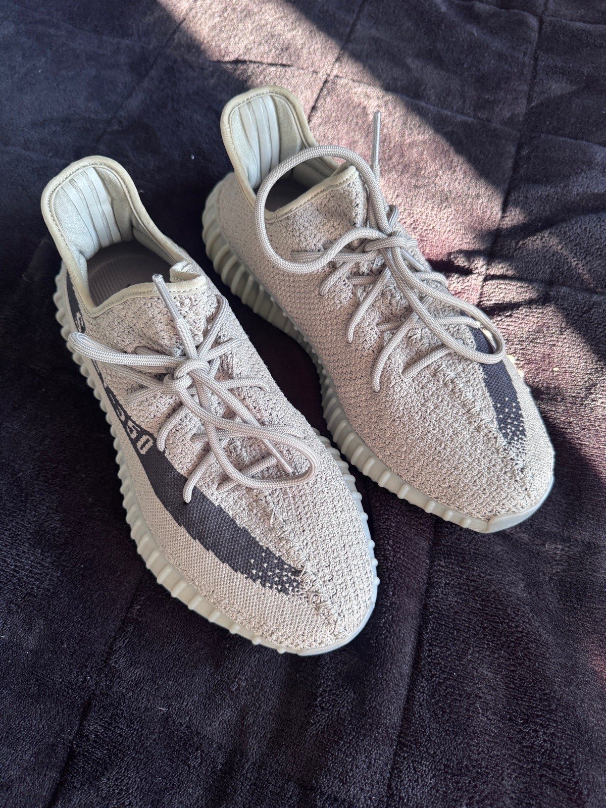 Adidas Yeezy Boost 350 V2 Granite Grey UK 9.5 HQ2059 Trainers